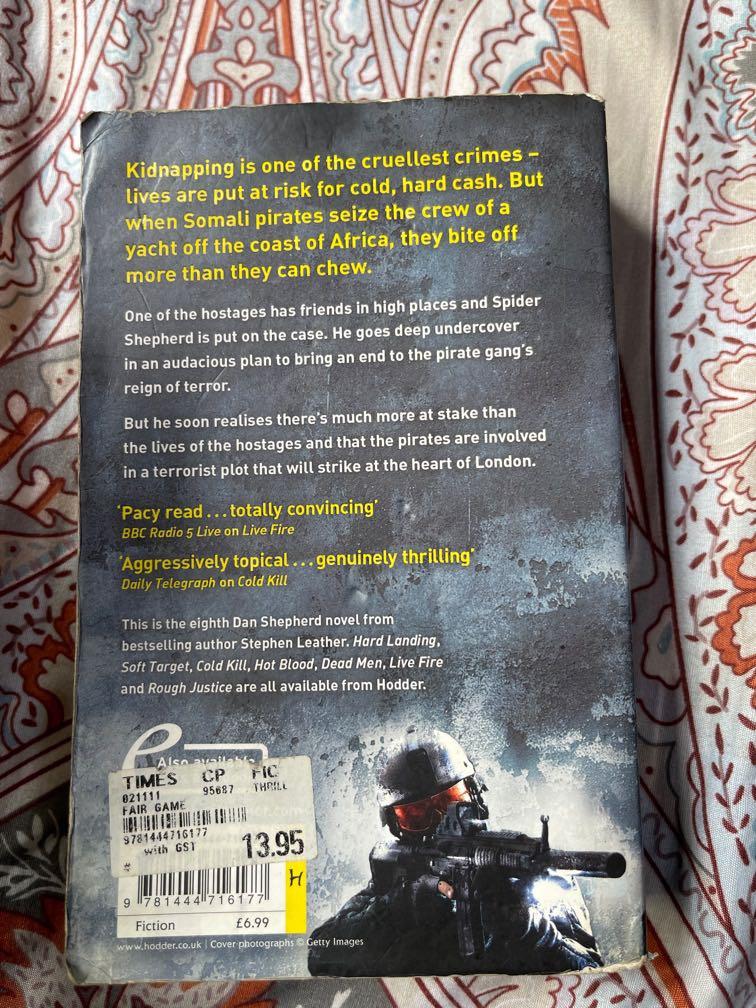 756 x 1008 Fair Game by Stephen Leather Back