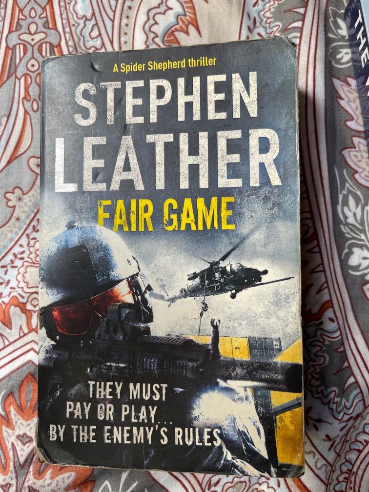 756 x 1008 Fair Game by Stephen Leather Front